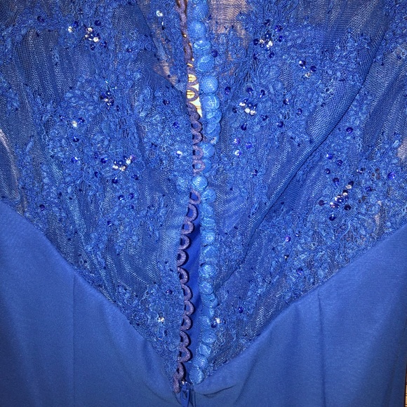 Caterina ROYAL BLUE MOB gown - Picture 6 of 10